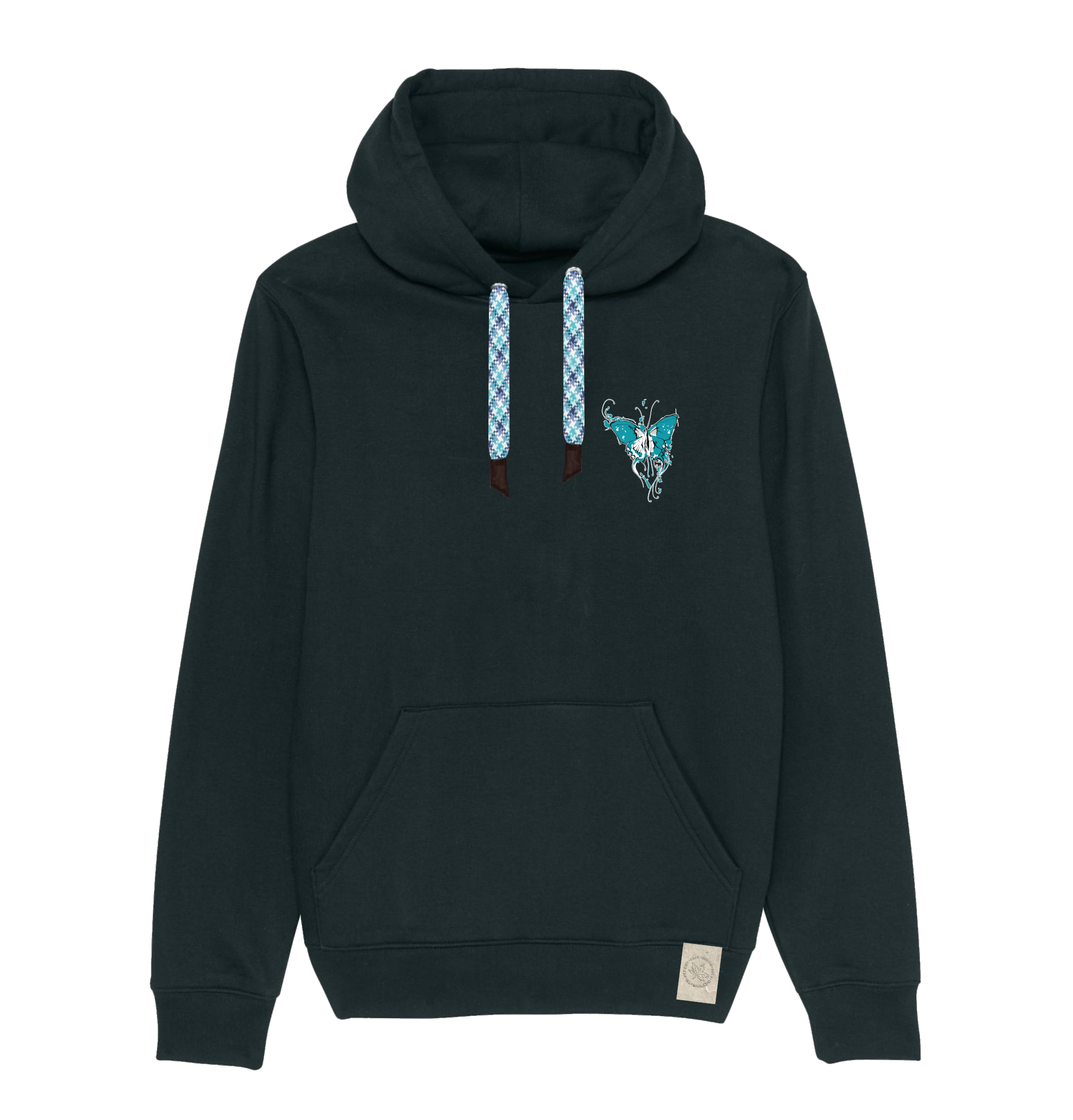 Witchout Words - Bio Unisex Hoody (Backprint)