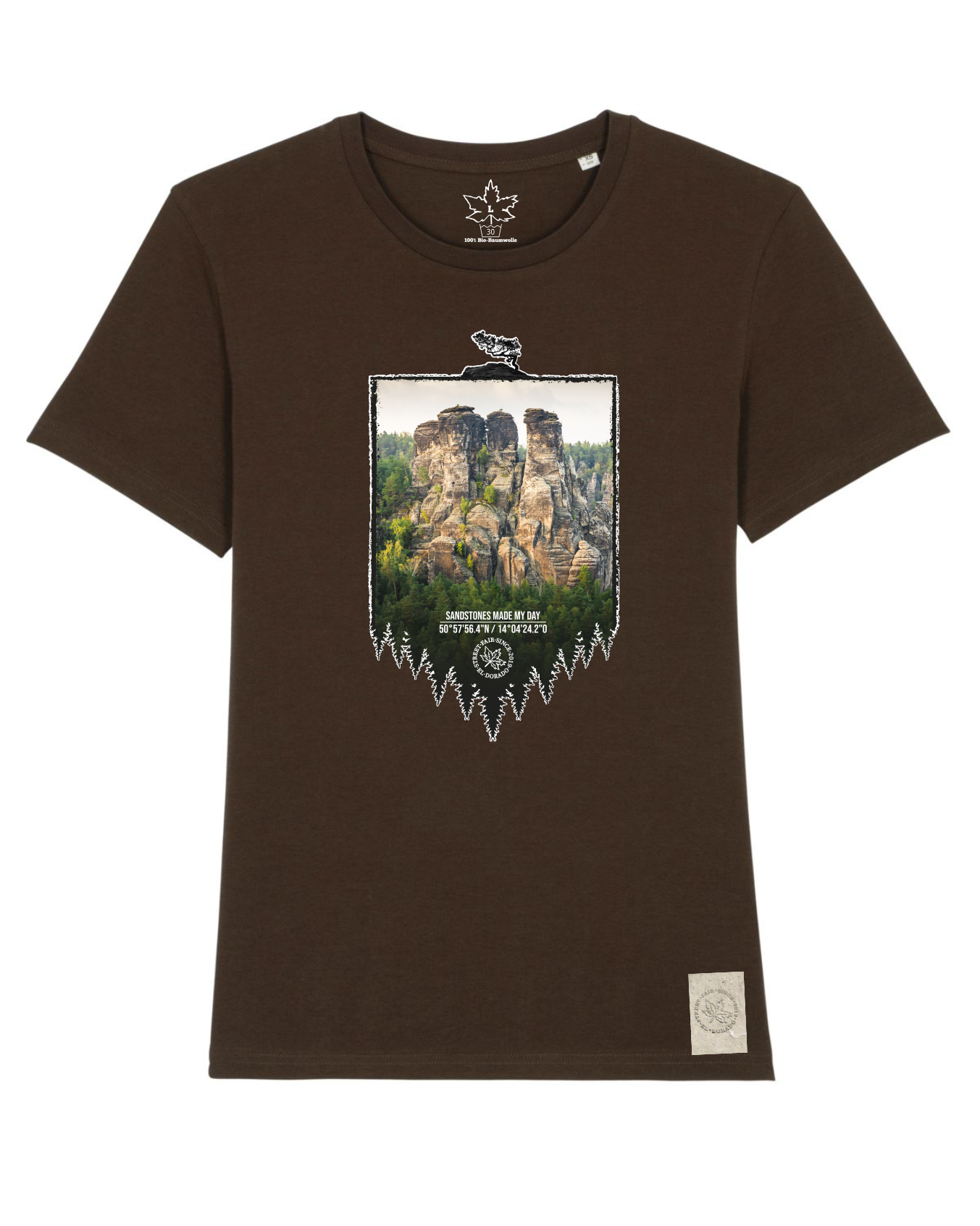 Sächsische Schweiz - Bio Herren/Unisex Shirt