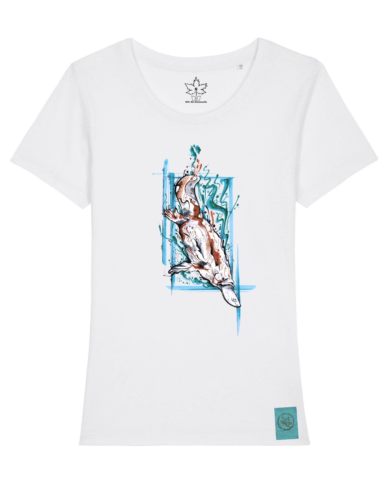 Duckbilly Platy - Bio Damen Shirt