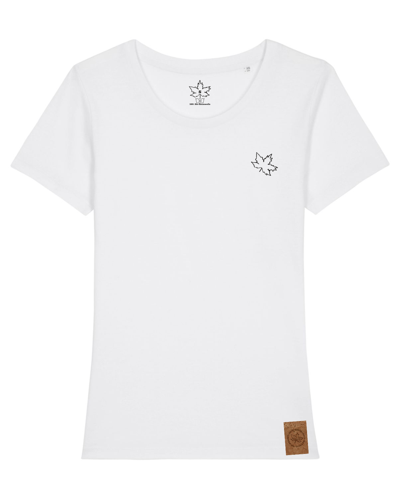 Flaming Go - Bio Damen Shirt (Backprint)