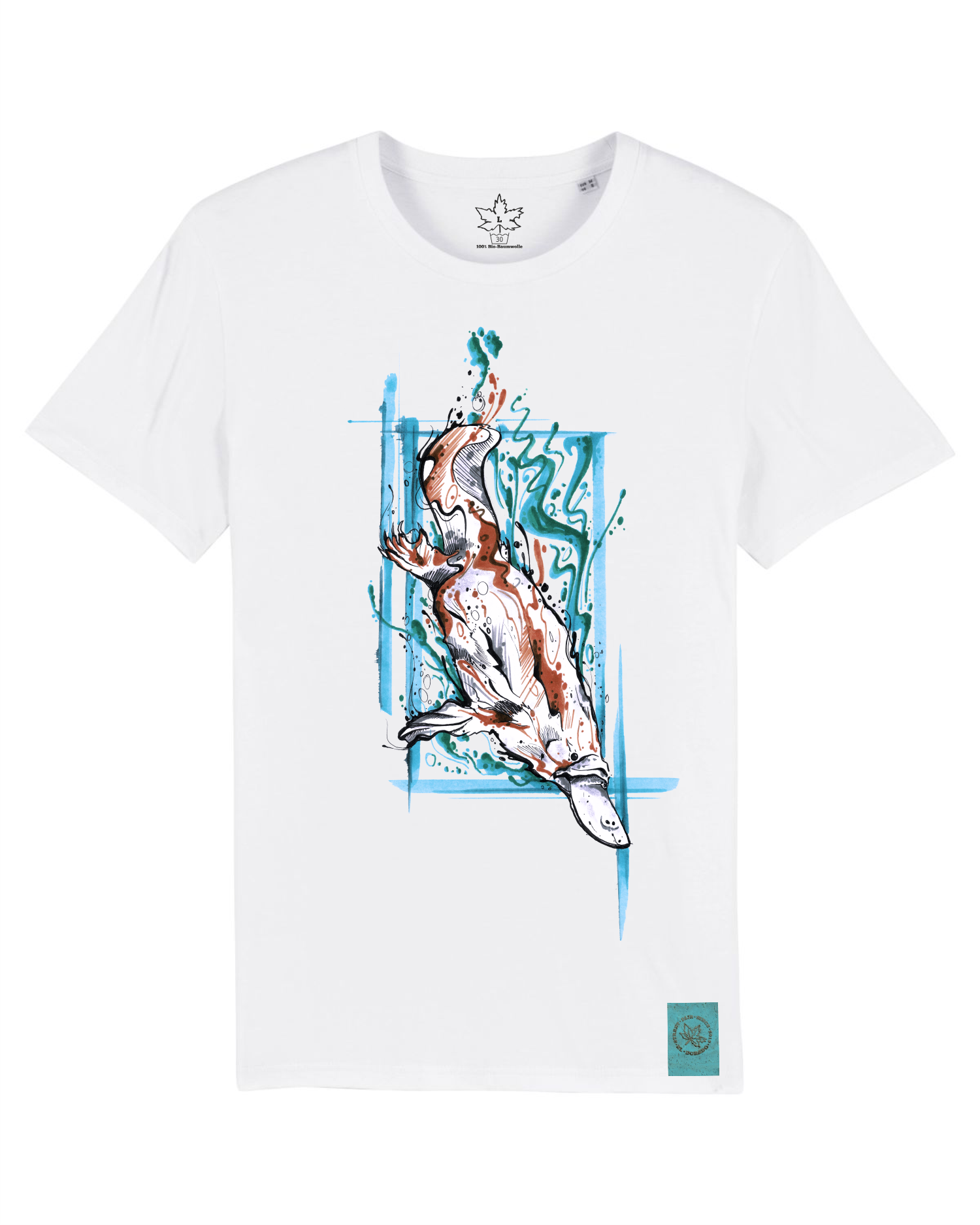 Duckbilly Platy - Bio Herren/Unisex Shirt