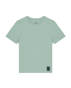 bio-female-fitted-tshirt-basic-sttw174-eukalyptus-front