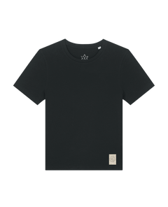 bio-female-fitted-tshirt-basic-sttw174-schwarz-front