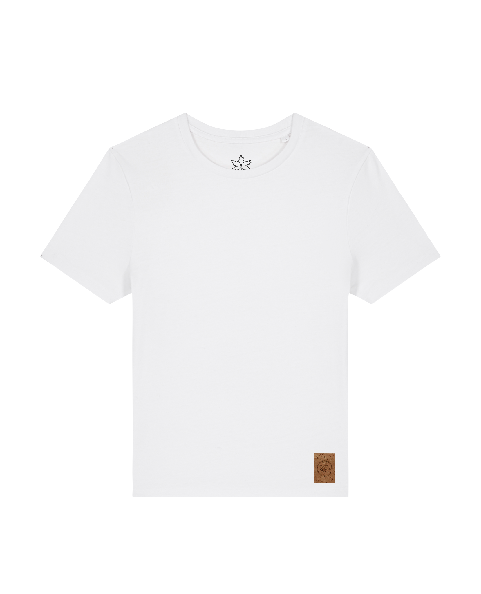 bio-female-fitted-tshirt-basic-sttw174-weiß-front