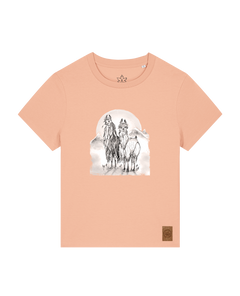 bio-female-medium fit-tshirt-alpaka-sttw172-agyptische keramik-front