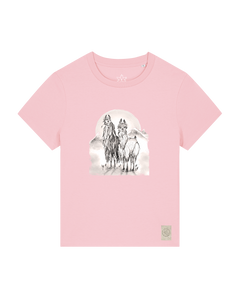 bio-female-medium fit-tshirt-alpaka-sttw172-flamingo-front