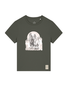 bio-female-medium fit-tshirt-alpaka-sttw172-grunkohl-front