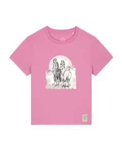 bio-female-medium fit-tshirt-alpaka-sttw172-kaugummi-front