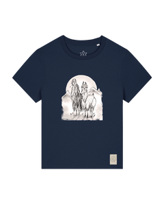 bio-female-medium fit-tshirt-alpaka-sttw172-marine-front