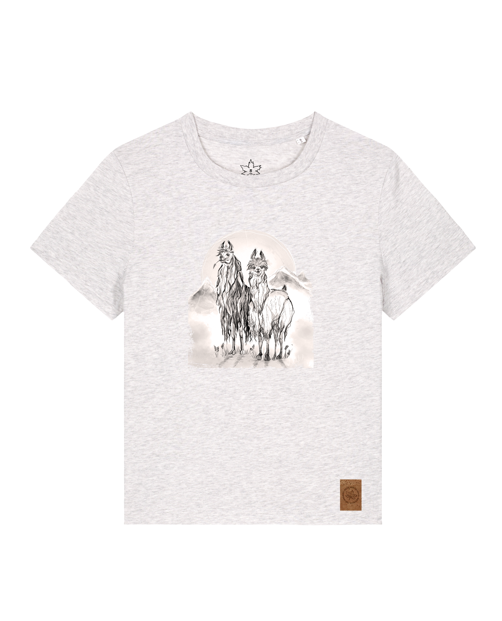 bio-female-medium fit-tshirt-alpaka-sttw172-rennmaus-front