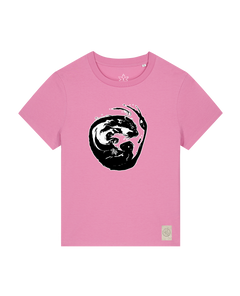 bio-female-medium fit-tshirt-alpha otter-sttw172-kaugummi-front