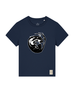 bio-female-medium fit-tshirt-alpha otter-sttw172-marine-front