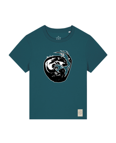 bio-female-medium fit-tshirt-alpha otter-sttw172-nordmanntanne-front
