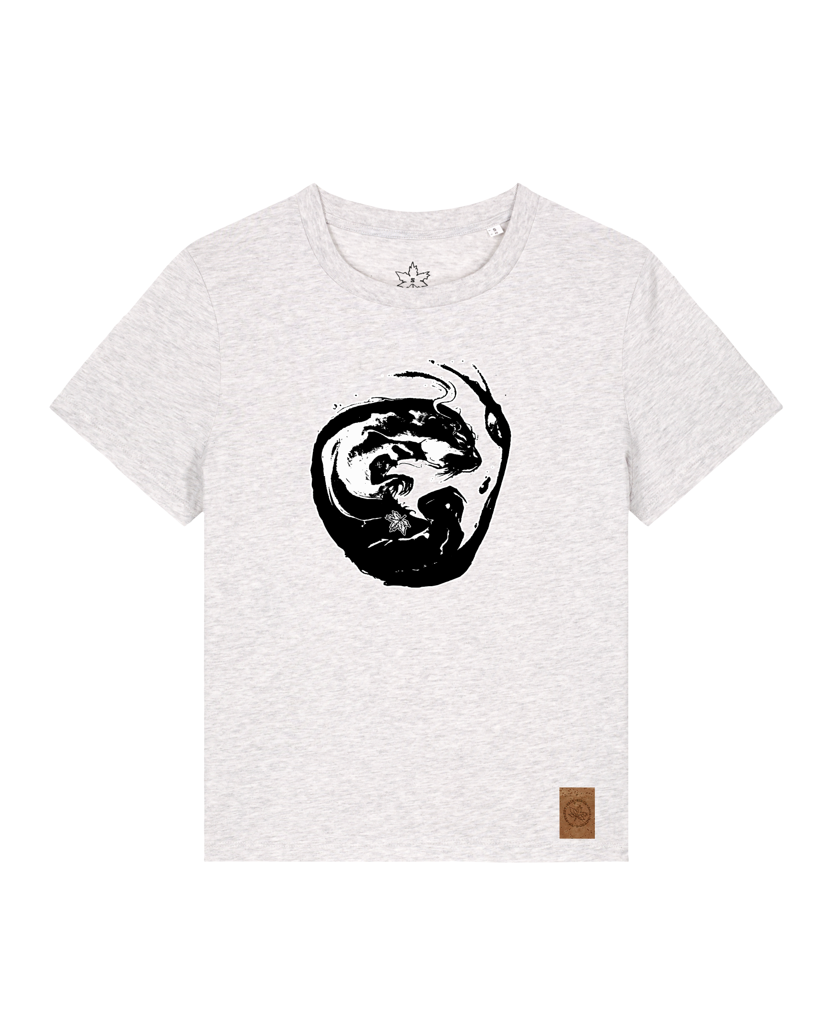 bio-female-medium fit-tshirt-alpha otter-sttw172-rennmaus-front