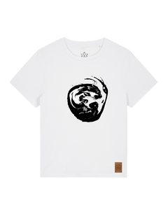 bio-female-medium fit-tshirt-alpha otter-sttw172-weiß-front