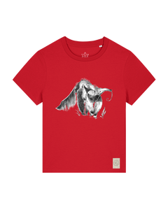 bio-female-medium fit-tshirt-ameisenbär-sttw172-erdbeere-front