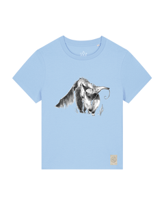 bio-female-medium fit-tshirt-ameisenbär-sttw172-lagune-front