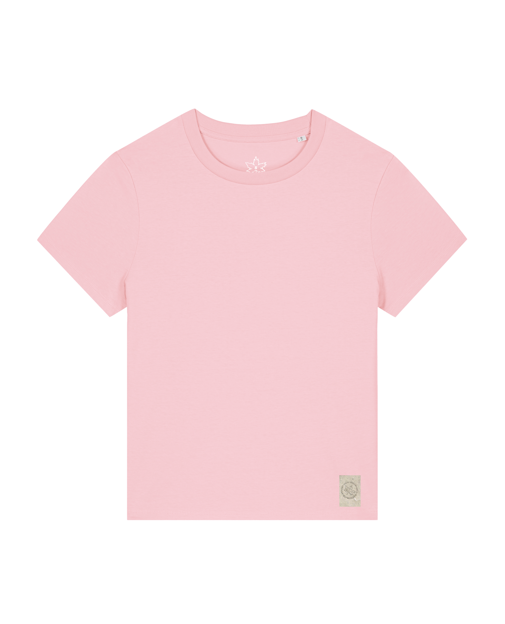bio-female-medium fit-tshirt-basic-sttw172-flamingo-front