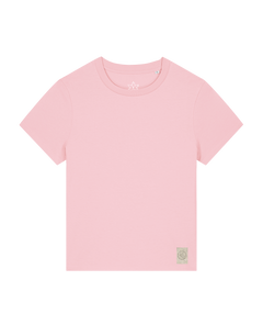 bio-female-medium fit-tshirt-basic-sttw172-flamingo-front