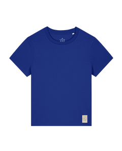 bio-female-medium fit-tshirt-basic-sttw172-kornblume-front