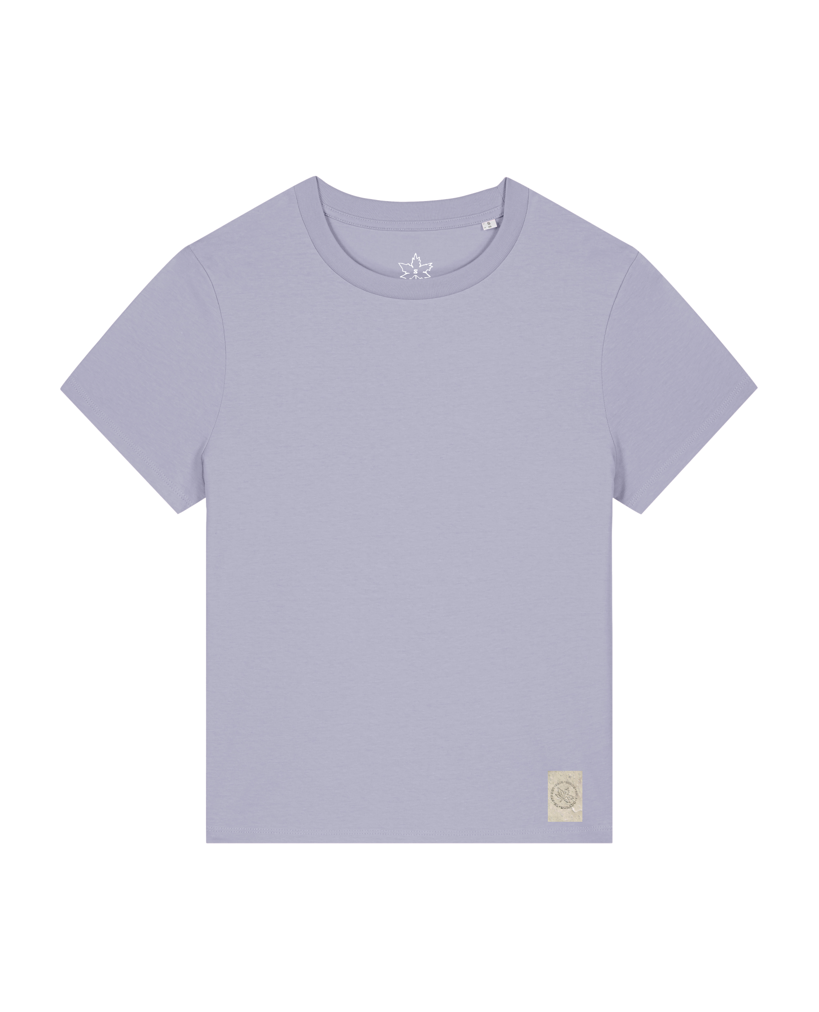 bio-female-medium fit-tshirt-basic-sttw172-lavender-front