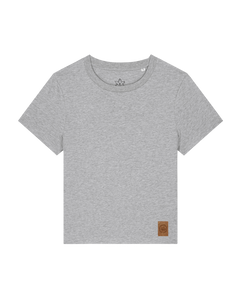bio-female-medium fit-tshirt-basic-sttw172-mausgrau-front
