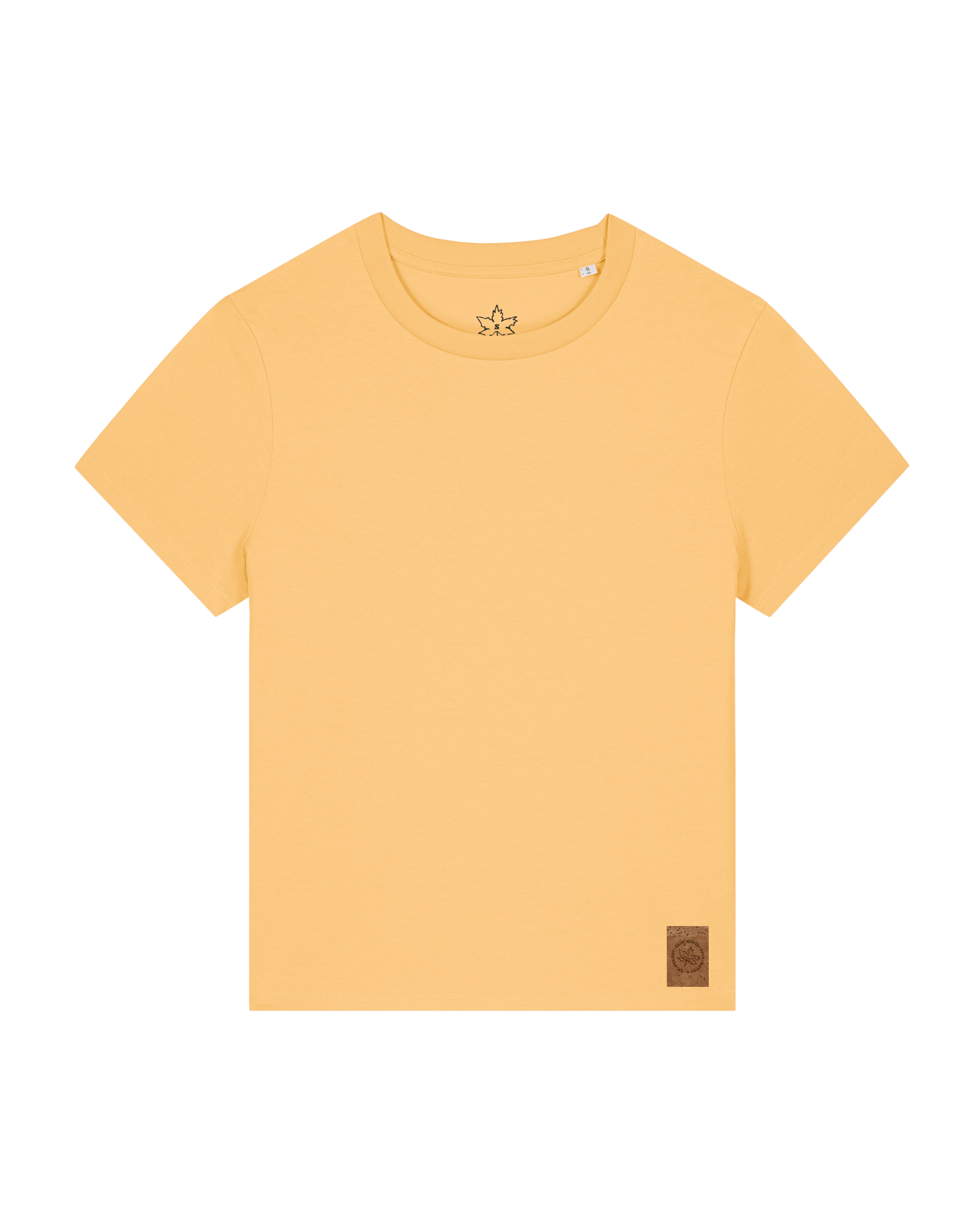 bio-female-medium fit-tshirt-basic-sttw172-senfkorn-front