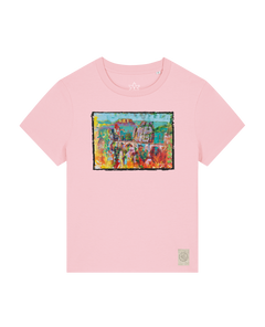 bio-female-medium fit-tshirt-bastei-sttw172-flamingo-front