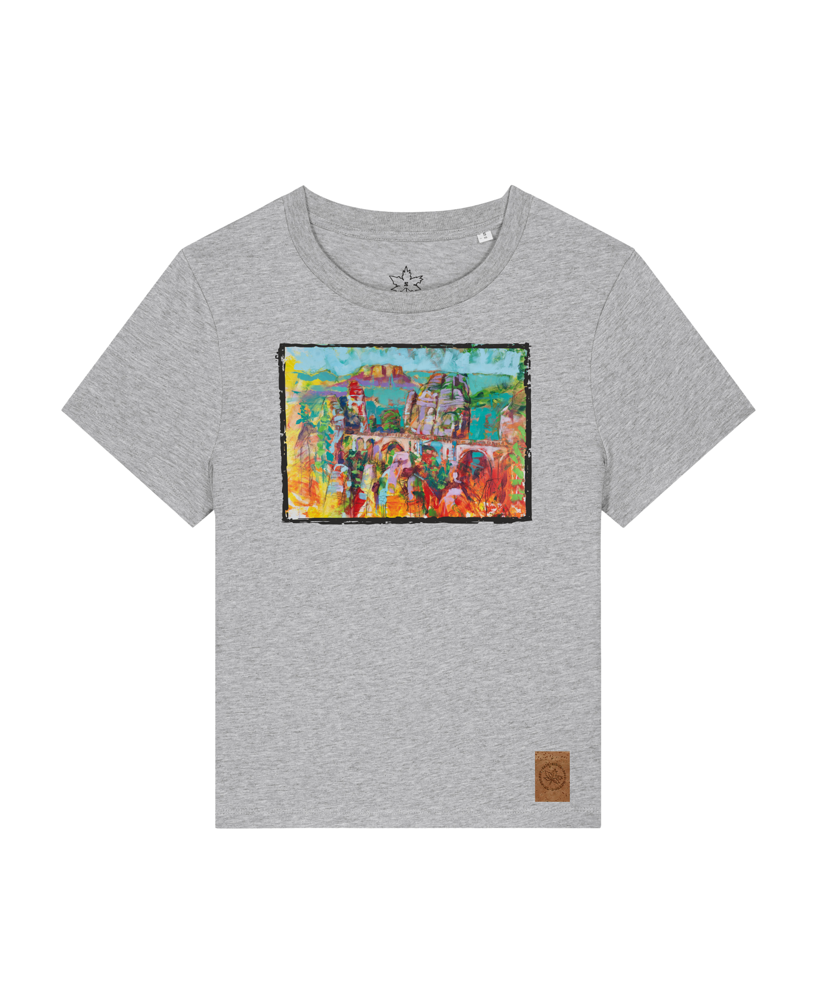 bio-female-medium fit-tshirt-bastei-sttw172-mausgrau-front