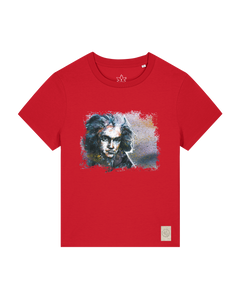 bio-female-medium fit-tshirt-beethoven-sttw172-erdbeere-front
