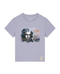 bio-female-medium fit-tshirt-beethoven-sttw172-lavender-front