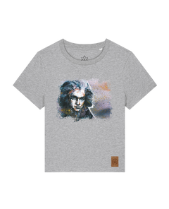 bio-female-medium fit-tshirt-beethoven-sttw172-mausgrau-front