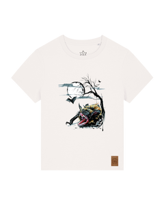 bio-female-medium fit-tshirt-blinded by the light-sttw172-bio ei-front