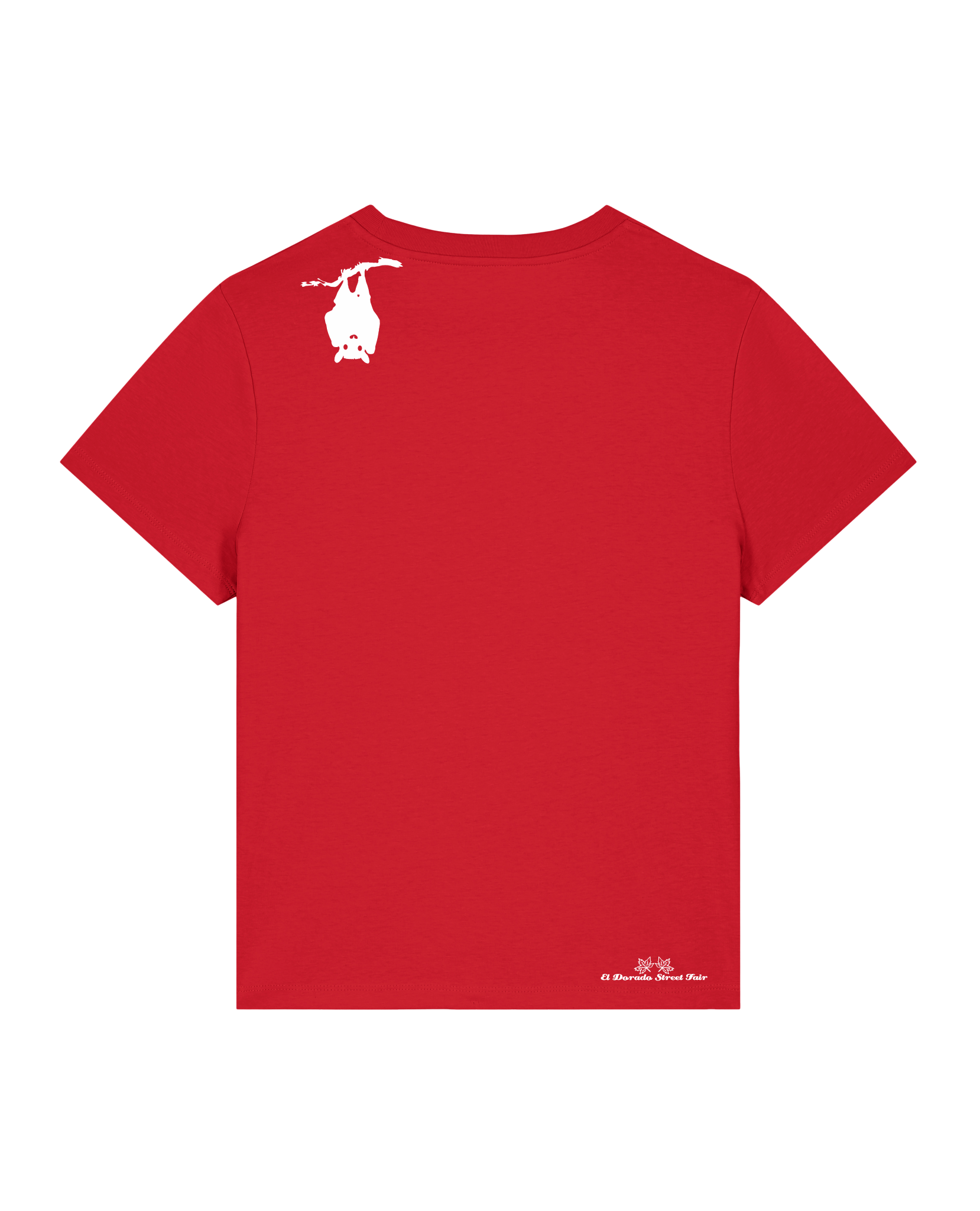 bio-female-medium fit-tshirt-blinded by the light-sttw172-erdbeere-back