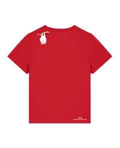 bio-female-medium fit-tshirt-blinded by the light-sttw172-erdbeere-back