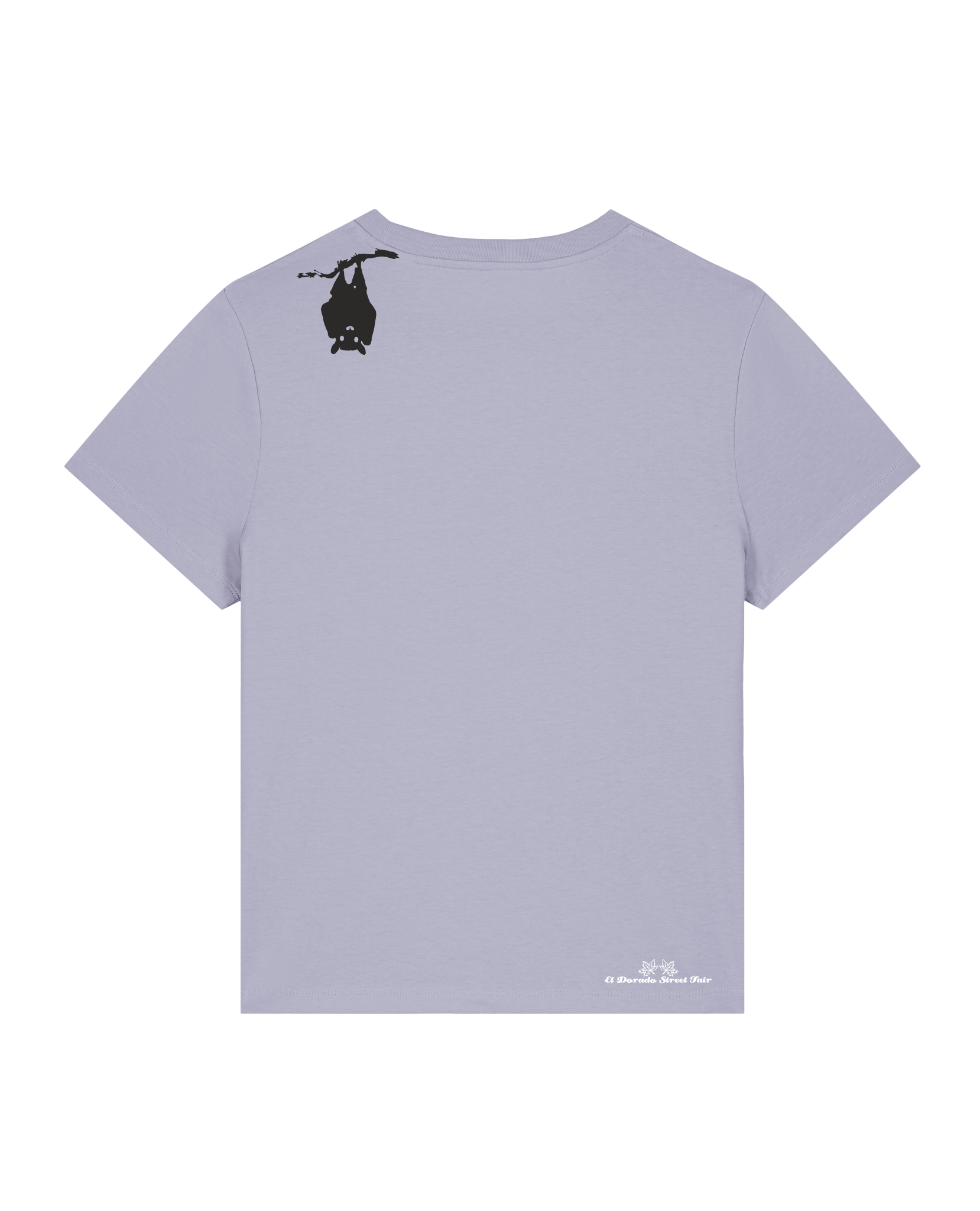 bio-female-medium fit-tshirt-blinded by the light-sttw172-lavender-back