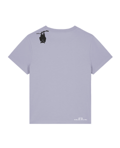 bio-female-medium fit-tshirt-blinded by the light-sttw172-lavender-back