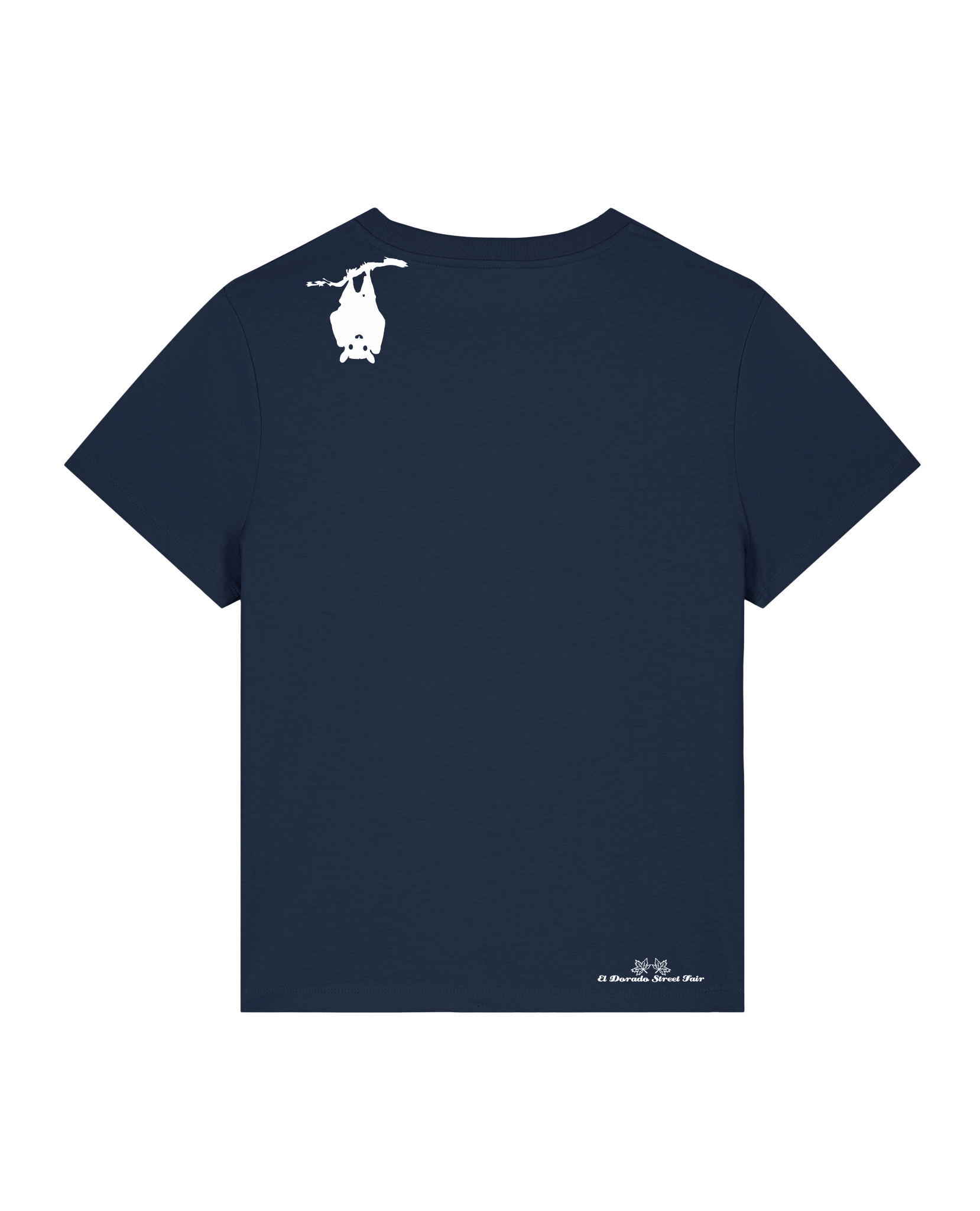 bio-female-medium fit-tshirt-blinded by the light-sttw172-marine-back