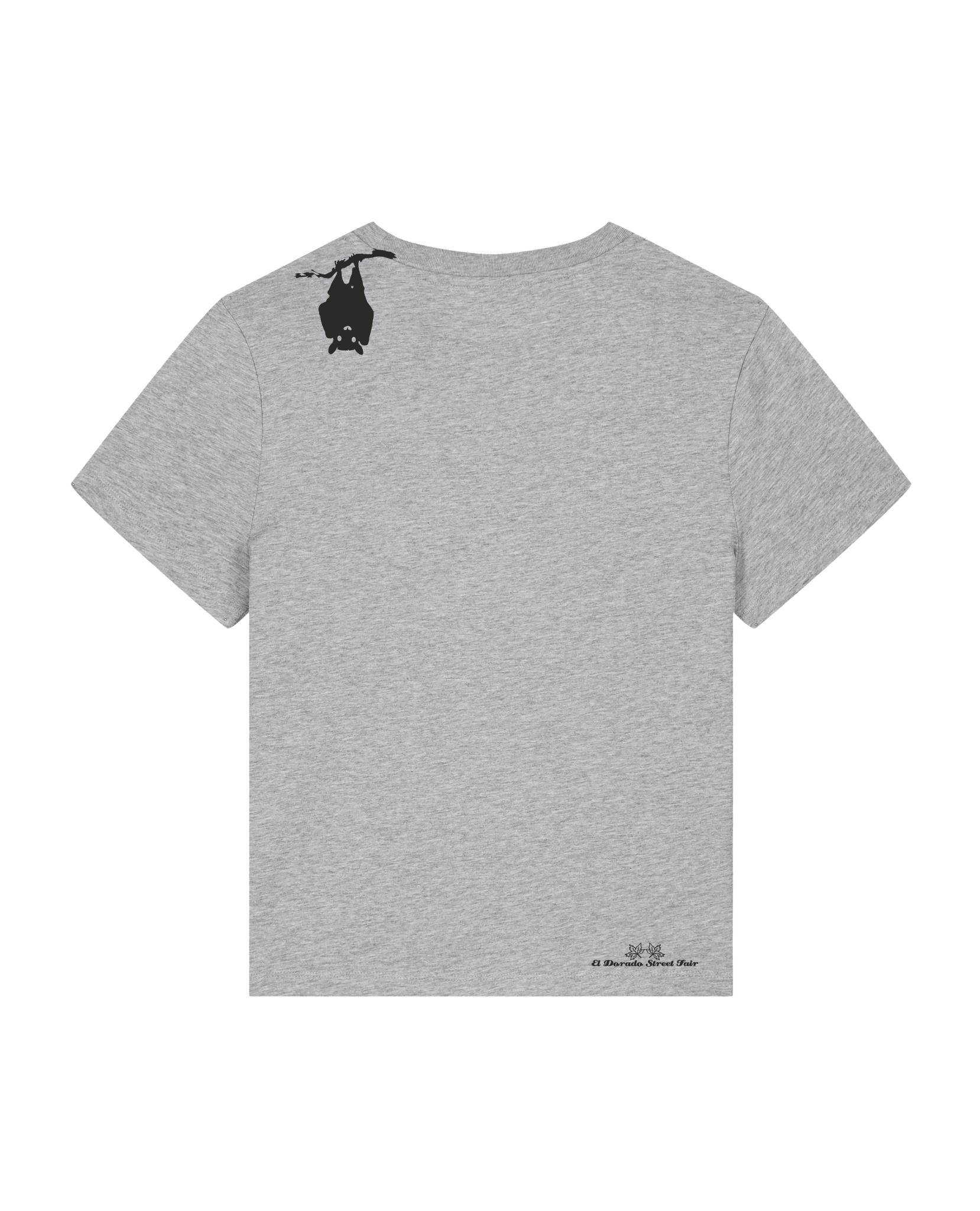 bio-female-medium fit-tshirt-blinded by the light-sttw172-mausgrau-back