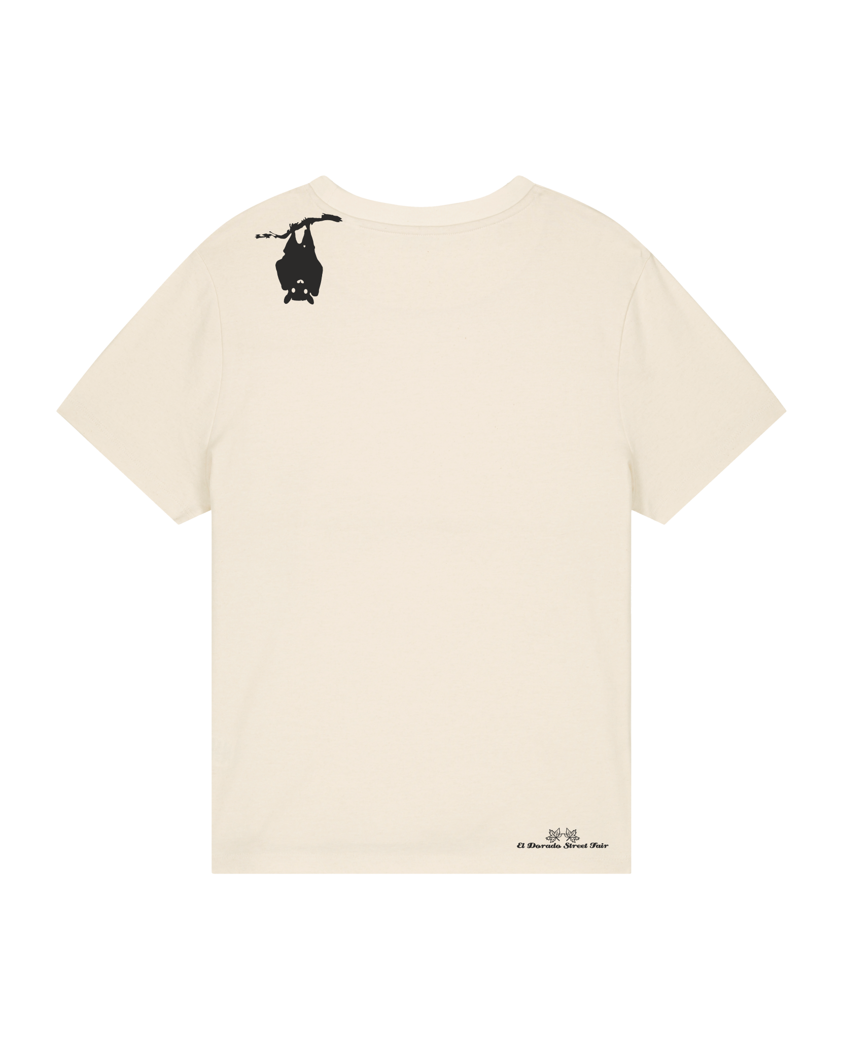 bio-female-medium fit-tshirt-blinded by the light-sttw172-natur-back