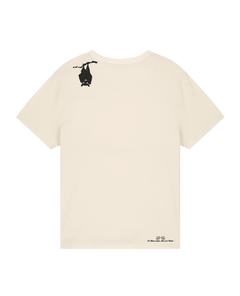 bio-female-medium fit-tshirt-blinded by the light-sttw172-natur-back