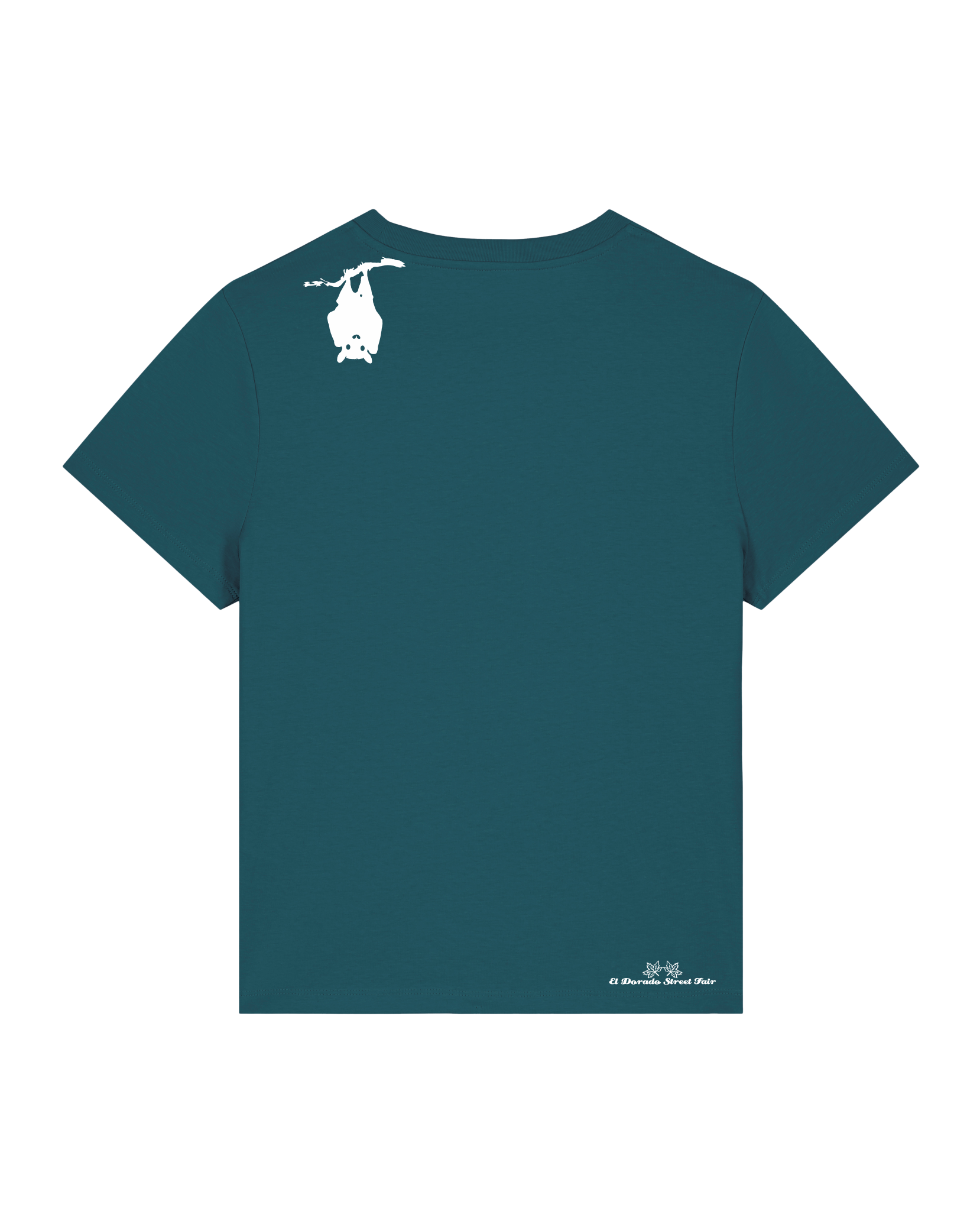 bio-female-medium fit-tshirt-blinded by the light-sttw172-nordmanntanne-back