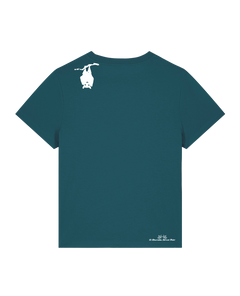 bio-female-medium fit-tshirt-blinded by the light-sttw172-nordmanntanne-back