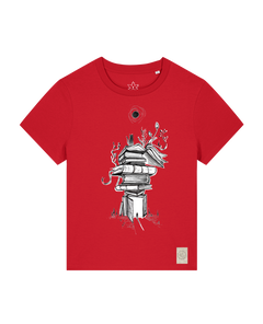 bio-female-medium fit-tshirt-bücherkatze-sttw172-erdbeere-front