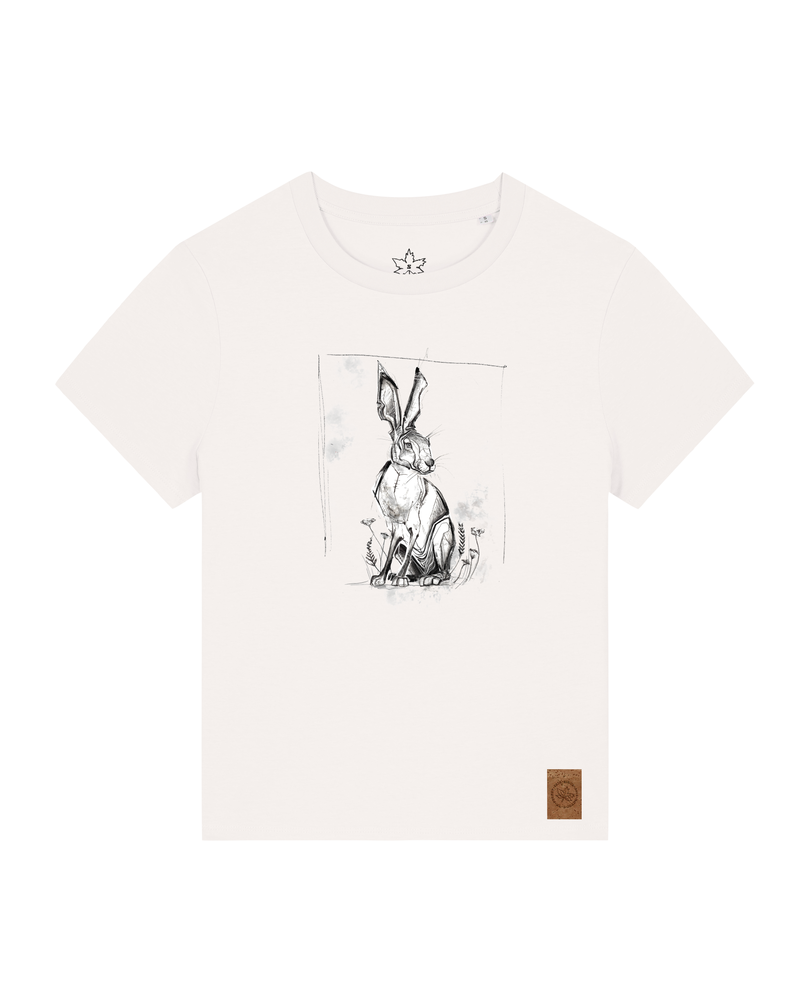 bio-female-medium fit-tshirt-carrot hunter-sttw172-bio ei-front