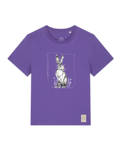 bio-female-medium fit-tshirt-carrot hunter-sttw172-blaukraut-front