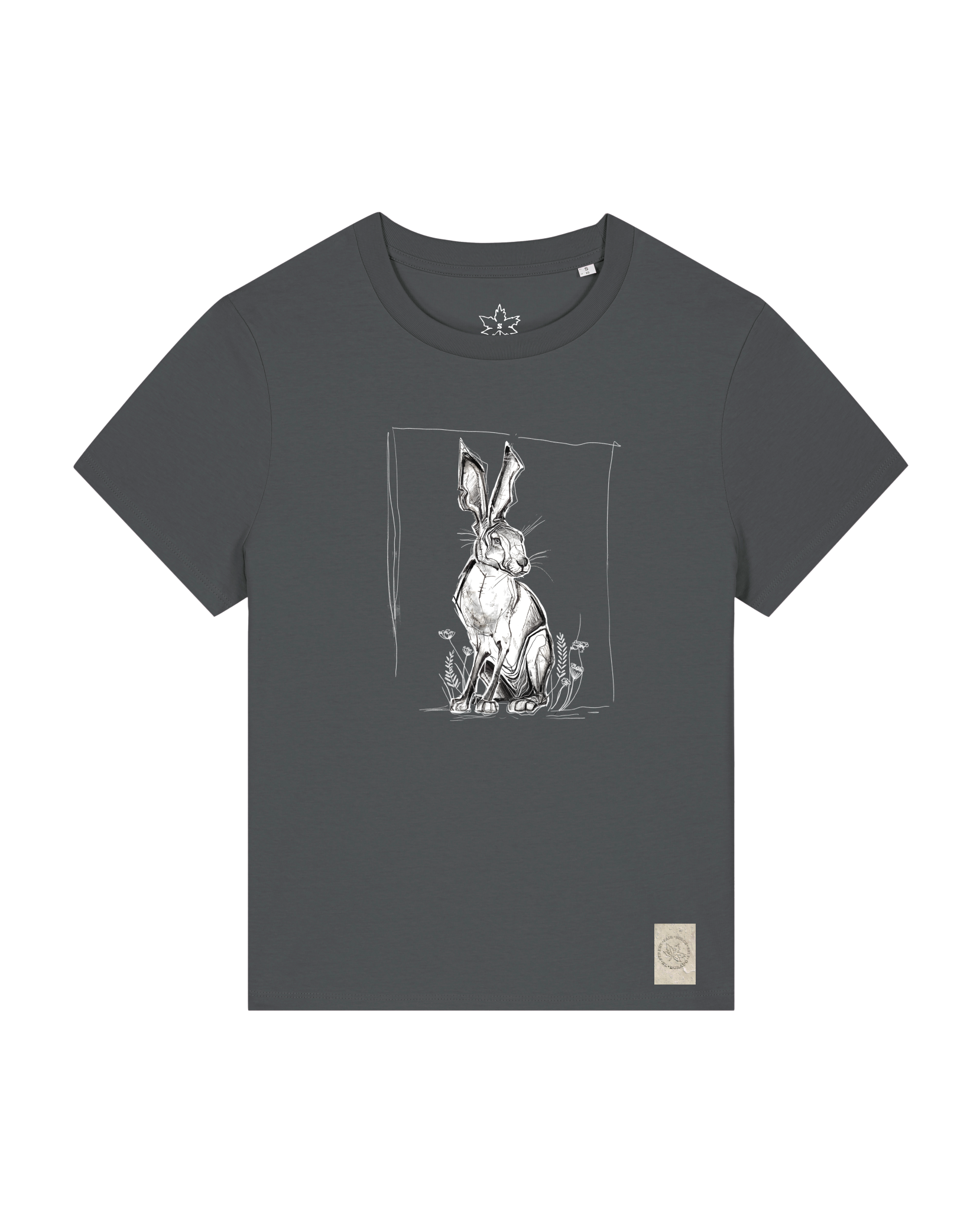 bio-female-medium fit-tshirt-carrot hunter-sttw172-eisen-front