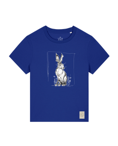 bio-female-medium fit-tshirt-carrot hunter-sttw172-kornblume-front