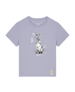 bio-female-medium fit-tshirt-carrot hunter-sttw172-lavender-front