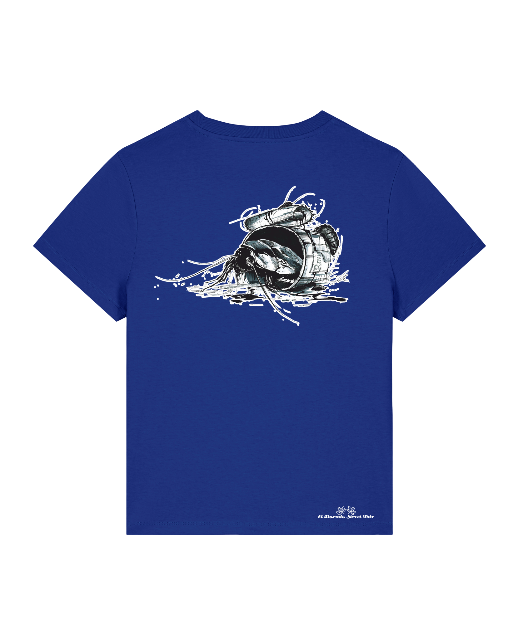 Bio Damen Medium Fit T-Shirt Cockroach Ranch (Backprint)